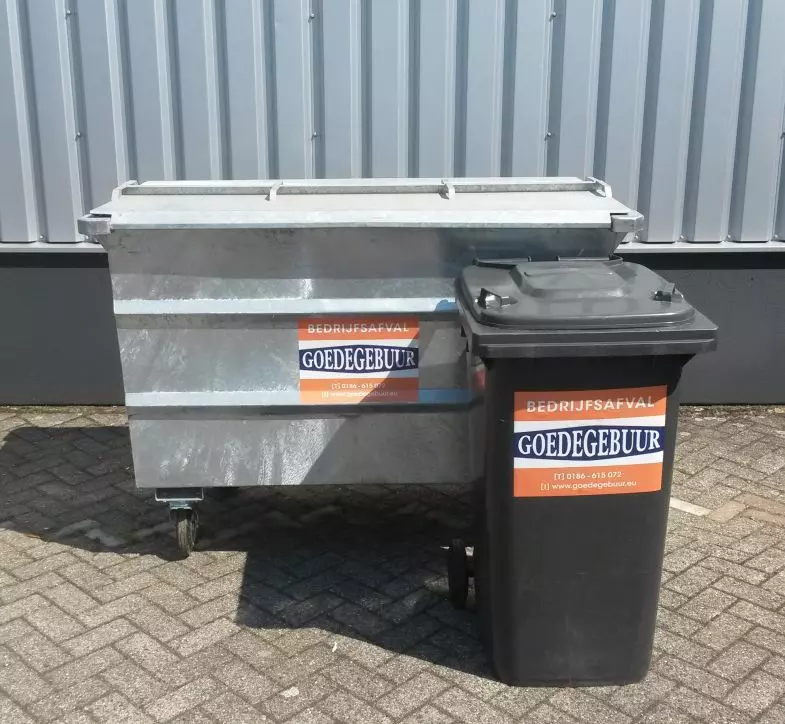 Papier container in regio Rotterdam huren? 
